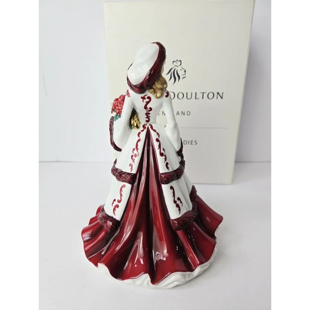 Royal Doulton figurine Pretty Ladies Christmas‎ Day 2008 w/ box